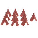 10pcs Army Base Model Plastic Toy Soldiers Army Men Accessories- Tent