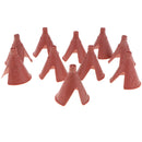 10pcs Army Base Model Plastic Toy Soldiers Army Men Accessories- Tent