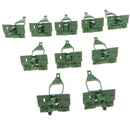 10pcs Army Base Model Plastic Toy Soldiers Army Men Accessories- Regiment Artillery