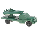 5pcs Army Base Model Plastic Toy Soldiers Army Men Accessories- Missile Truck