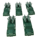5pcs Army Base Model Plastic Toy Soldiers Army Men Accessories- Missile Truck
