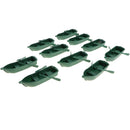 10pcs Army Base Model Plastic Toy Soldiers Army Men Accessories- Sailing Boat