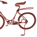 Handmade Aluminium Wire Mountain Bike Decorative Bicycle Model Art Decoration, 6.7''L x 2''W x 4''H