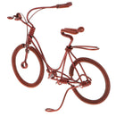 Handmade Aluminium Wire Mountain Bike Decorative Bicycle Model Art Decoration, 6.7''L x 2''W x 4''H