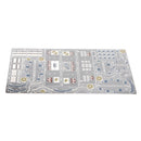 1: 680 Scale 3D Metalwork Blue Mosque Statue Build Kits Art Craft Showcase Display Collection Toy