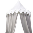 Kids Bed Canopy, Children Hanging Play Tent Mosquito Net for Kids Baby Room Decoration - Gray, 57''D x 28''H