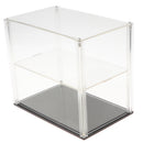 9 x 5.9 x 7.8 inch Double-deck Model Display Case Anti-Dust Protection Display Box for Model Figures
