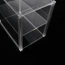 9 x 5.9 x 7.8 inch Double-deck Model Display Case Anti-Dust Protection Display Box for Model Figures