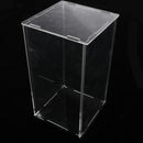 4.7x4.7x7.8 inch Acrylic Display Case Anti-Dust Protection Display Box for Anime Model Action Figures Collectibles