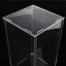 4.7x4.7x7.8 inch Acrylic Display Case Anti-Dust Protection Display Box for Anime Model Action Figures Collectibles