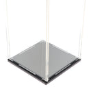 4.7x4.7x7.8 inch Acrylic Display Case Anti-Dust Protection Display Box for Anime Model Action Figures Collectibles