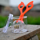 Nature Exploration Toy Kit for Kids, Plant Insect Study Tool - Plastic Scissor Clamp & Tweezers