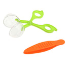 Nature Exploration Toy Kit for Kids, Plant Insect Study Tool - Plastic Scissor Clamp & Tweezers