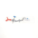 Three Finger Lab Condenser Clamp, Rubber-Coated Head (Maximum Opens to 90mm)