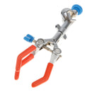 Three Finger Lab Condenser Clamp, Rubber-Coated Head (Maximum Opens to 90mm)