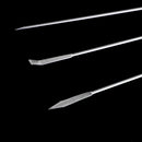 3Pcs Stainless Steel Micro Medicine Spoon Micro Spoon Spatula, 22cm Length