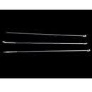 3Pcs Stainless Steel Micro Medicine Spoon Micro Spoon Spatula, 22cm Length