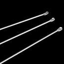 3Pcs Stainless Steel Micro Medicine Spoon Micro Spoon Spatula, 22cm Length