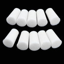 10 Pieces Rubber Stopper Lab Tapered Plugs for Flask Test Tubes Lab Supplies 12-17mm