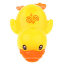 Cute Plastic Wind Up Swimming Yellow Duck Kids Baby Bathing Time Water Toy Early Learning