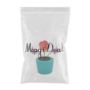 Solar Powered Flower Plant Shaking Doll Flip Flap Toy Home Decor Car Ornament Flowerpot - Rose and Butterfly