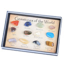 Rock & Mineral Collection Educational Geology Science Toy for Kids Adults - Pack of 15