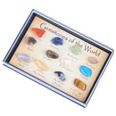 Rock & Mineral Collection Educational Geology Science Toy for Kids Adults - Pack of 15