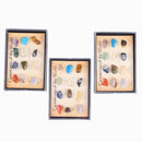 Rock & Mineral Collection Educational Geology Science Toy for Kids Adults - Pack of 15