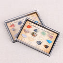 Rock & Mineral Collection Educational Geology Science Toy for Kids Adults - Pack of 15