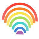 Wooden Rainbow Stacking Blocks Geometry Building Blocks Nesting Stacking Game for Baby Toddler