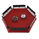 Metal Fusion Spinning Top Stadium Plate Combat ACCS Kids Character Toy Hexagonal Red