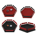 Metal Fusion Spinning Top Stadium Plate Combat ACCS Kids Character Toy Hexagonal Red