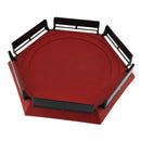 Metal Fusion Spinning Top Stadium Plate Combat ACCS Kids Character Toy Hexagonal Red