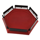 Metal Fusion Spinning Top Stadium Plate Combat ACCS Kids Character Toy Hexagonal Red