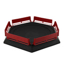 Hexagonal Rapidity Fight Combat Stadium Plate Character Toy Black