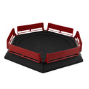 Hexagonal Rapidity Fight Combat Stadium Plate Character Toy Black