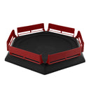 Hexagonal Rapidity Fight Combat Stadium Plate Character Toy Black