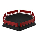 Hexagonal Rapidity Fight Combat Stadium Plate Character Toy Black