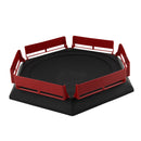 Hexagonal Rapidity Fight Combat Stadium Plate Character Toy Black
