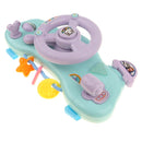 Kids Steering Wheel with Lights, Horn, Music and Sound Educational Toy Turn and Learn Driver Pretend Games