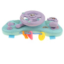 Kids Steering Wheel with Lights, Horn, Music and Sound Educational Toy Turn and Learn Driver Pretend Games
