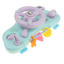 Kids Steering Wheel with Lights, Horn, Music and Sound Educational Toy Turn and Learn Driver Pretend Games