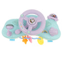 Kids Steering Wheel with Lights, Horn, Music and Sound Educational Toy Turn and Learn Driver Pretend Games