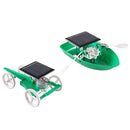 2-in-1 Solar Powered Car & Boat DIY Blocks Electronics Circuits Kits Physical Experiment Kids Educational Toy