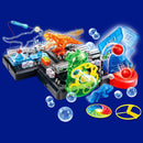 125-in-1 Electronics Blocks Kits - Lab Basic Circuit Learning Optics Acoustic Magnetics Exploration Students Physics Practice