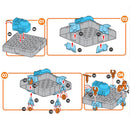 DIY Electronics Learning Kits DIY Powerful Cleaning Robot Model Physical Experiment Children Educational Toy