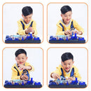 100-in-1 Electronics Discovery Learning Kits - DIY Physical Lab Basic Circuit Experiment Science Toy