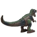 Kids Electric Dinosaur Toy Walking Tyrannosaurus With Light & Sound - Brown Green