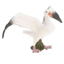 Plastic Realistic Seagull Bird Model Wildlife Jungle Forest Ocean Animals Action Figure Toys Pet Playset, Eduactional Toys Kids Toddler Collectibles