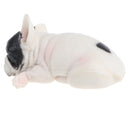 Plastic Realistic Wildlife Jungle Forest Ocean Animals - Sleeping French Bulldog Dog Puppy Action Figure Pet Eduactional Toys Kids Collectibles